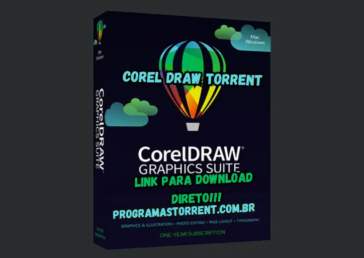 Corel DRAW Torrent Download Grátis Português PT-BR 2024